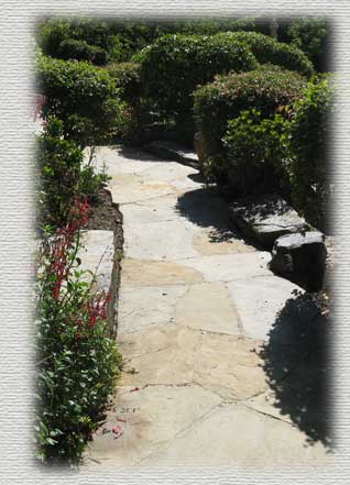 flagstone pathway